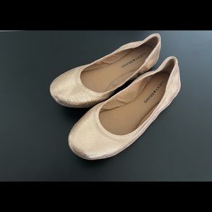 Lucky Brand - Rose Gold Flats- Size 10